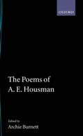 Cover: The Poems of A. E. Housman - Oxford University Press
