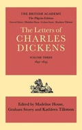 Cover: The Pilgrim Edition of the Letters of Charles Dickens: Volume 3. 1842-1843 - Oxford University Press