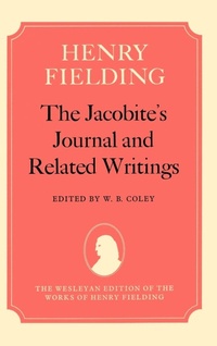 Enlarge image Cover: The Jacobite's Journal and Related Writings - Clarendon Press