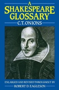 Cover: A Shakespeare Glossary - Oxford University Press