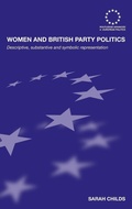 Cover: Women and British Party Politics - Routledge