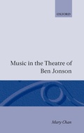 Cover: Music in the Theatre of Ben Jonson - Oxford University Press