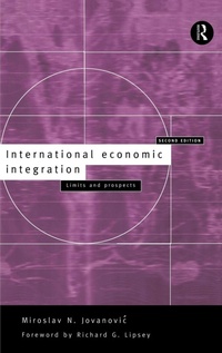 Enlarge image Cover: International Economic Integration - Routledge