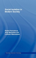 Cover: Social Isolation in Modern Society - Routledge