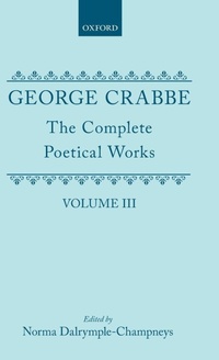 Enlarge image Cover: The Complete Poetical Works: Volume III - Clarendon Press