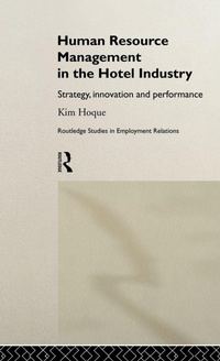 Enlarge image Cover: Human Resource Management in the Hotel Industry - Routledge