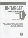 Cover: On Target 1 Achievement Tests - Addison Wesley