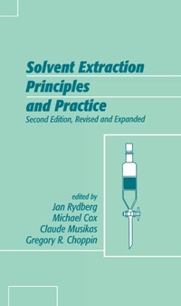 Abbildung von: Solvent Extraction Principles and Practice, Revised and Expanded - CRC Press