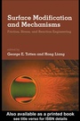 Cover: Surface Modification and Mechanisms - CRC Press