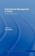Cover: International Management in China - Routledge
