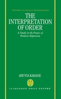 Cover: The Interpretation of Order - Clarendon Press
