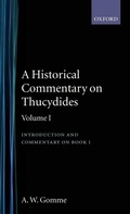Cover: An Historical Commentary on Thucydides: Volume 1. Introduction, and Commentary on Book I - Oxford University Press