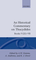 Cover: An Historical Commentary on Thucydides: Volume 4. Books V(25)-VII - Oxford University Press