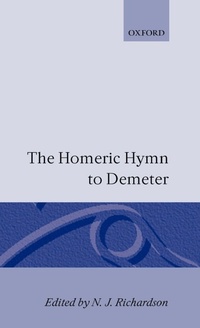 Enlarge image Cover: The Homeric Hymn to Demeter - Oxford University Press