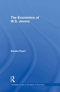 Enlarge image Cover: The Economics of W.S. Jevons - Routledge