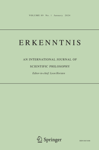 Abbildung von: Erkenntnis - Springer