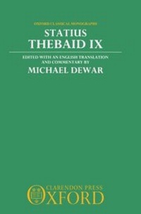 Enlarge image Cover: Thebaid IX - Clarendon Press