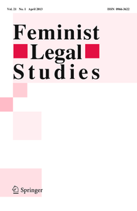 Abbildung von: Feminist Legal Studies - Springer