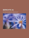 Cover: Berichte (4 ) - Rarebooksclub.com