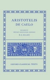 Abbildung von: De Caelo - Clarendon Press