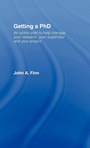 Cover: Getting a PhD - Routledge