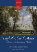 Cover: English Church Music, Volume 1: Anthems and Motets - Oxford University Press