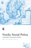 Cover: Nordic Social Policy - Routledge
