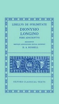 Enlarge image Cover: Longinus Libellus de Sublimitate - Clarendon Press