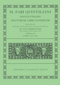 Cover: Quintilian Institutionis Oratoriae Vol. II - Oxford University Press