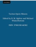 Cover: Tacitus Opera Minora - Oxford University Press