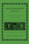 Cover: Sexti Properti Elegi - Oxford University Press