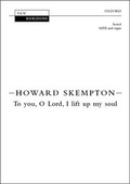 Cover: To you, O Lord, I lift up my soul - Oxford University Press