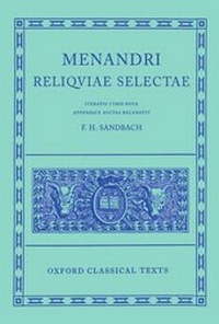 Enlarge image Cover: Menander Reliquiae Selectae - Oxford University Press