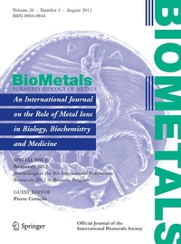 Abbildung von: BioMetals - Springer