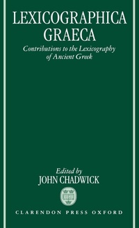 Abbildung von: Lexicographica Graeca - Clarendon Press