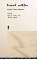 Cover: Geography and Ethics - Routledge