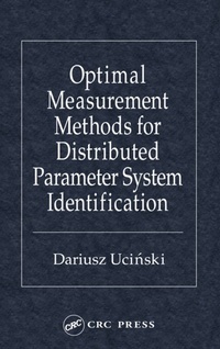 Abbildung von: Optimal Measurement Methods for Distributed Parameter System Identification - CRC Press