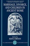 Cover: Marriage, Divorce, and Children in Ancient Rome - Oxford University Press