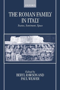Enlarge image Cover: The Roman Family in Italy - Oxford University Press