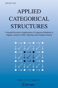 Abbildung von: Applied Categorical Structures - Springer
