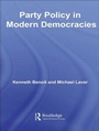 Cover: Party Policy in Modern Democracies - Routledge