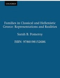 Enlarge image Cover: Families in Classical and Hellenistic Greece - Clarendon Press