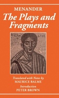 Cover: Menander: The Plays and Fragments - Oxford University Press