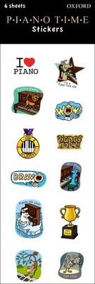 Abbildung von: Piano Time Stickers - Oxford University Press