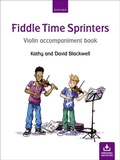 Cover: Fiddle Time Sprinters, violin accompaniment - Oxford University Press