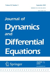Abbildung von: Journal of Dynamics and Differential Equations - Springer