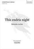 Cover: This endris night - Oxford University Press