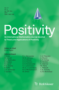 Cover: Positivity - Springer
