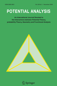 Enlarge image Cover: Potential Analysis - Springer