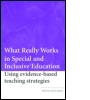Cover: What Really Works in Special and Inclusive Education - Routledge